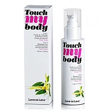 Масажний гель і змазка 2-в-1 Love To Love TOUCH MY BODY Ylang-Ylang (100 мл) зволожуючий