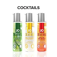 Лубрикант на водній основі System JO Cocktails - Sex on the Beach без цукру, рослинний гліцерин (60