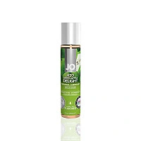 Смазка на водной основе JO H2O — Green Apple (30 мл) без сахара, растительный глицерин