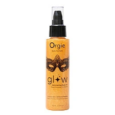 Олія-шимер для тіла Orgie – Glow Shimmering Body Oil (110 мл), чуттєвий аромат, зволоження
