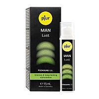 Рідкий вібратор для чоловіків pjur MAN Lust, 15 мл, з ефектом мурашок