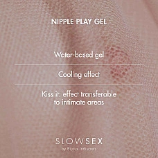 Стимулювальний бальзам для сосків Bijoux Indiscrets Slow Sex Nipple play gel