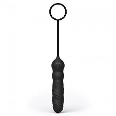 Анальный вибратор Dorcel Deep Seeker с эрекционным кольцом и пультом ДУ