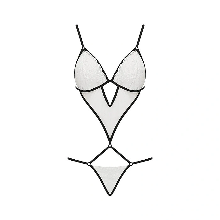Боди монокини ORIHIME BODY white S/M - Passion