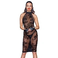 Платье Noir Handmade F240 Midi tulle dress with velvet straps, S