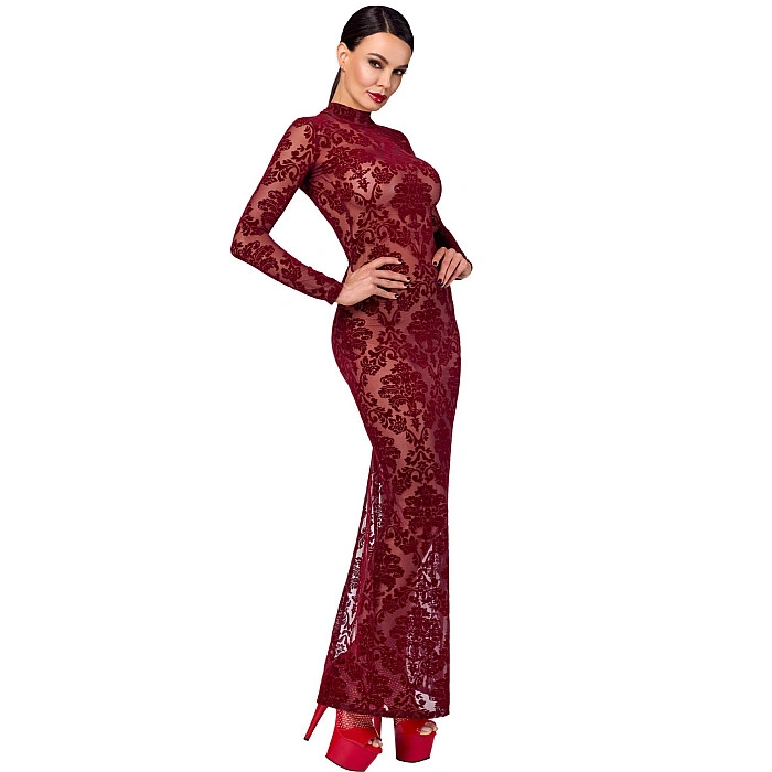 Платье Noir Handmade F383 Kink Royal gown/long dress L