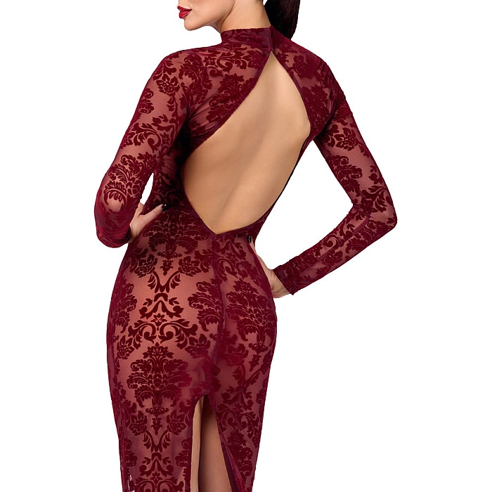 Платье Noir Handmade F383 Kink Royal gown/long dress L