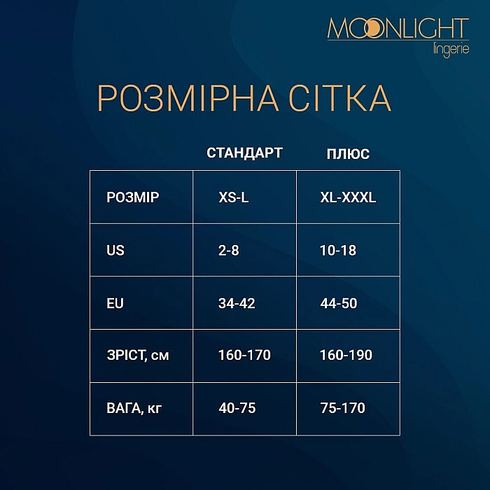 Платье-бодистокинг Moonlight Plus Model 05 XL-XXXL Black, закрытое одно плечо и рукав