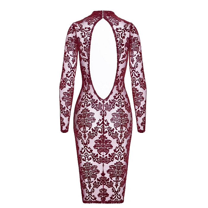 Платье Noir Handmade F384 Kink Royal midi dress L