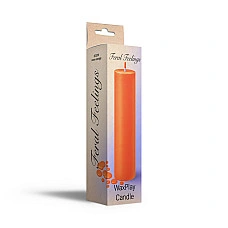 Свічка для WaxPlay Feral Feelings UV-neon 15 см Neon Orange