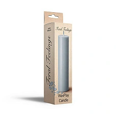 Свічка для WaxPlay Feral Feelings soft 15 см Light Grey