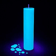 Свічка для WaxPlay Feral Feelings UV-neon 15 см Neon Blue