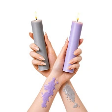 Свічка для WaxPlay Feral Feelings soft 15 см Light Purple