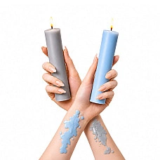Свічка для WaxPlay Feral Feelings soft 15 см Light Blue