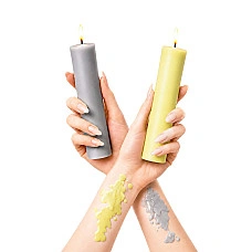 Свічка для WaxPlay Feral Feelings soft 15 см Light Yellow