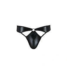 Мужские стринги Passion 033 THONG PAUL L/XL Black, под латекс