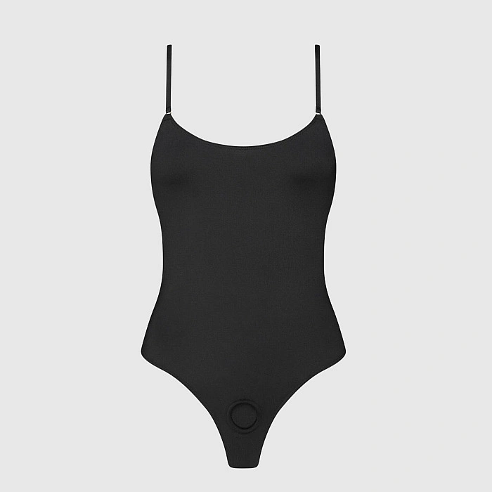 Боди с фиксацией дилдо Strap-On-Me Harness Body Signature - XS - Black