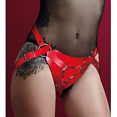 Трусы для страпона Feral Feelings Strap-on Harness Red, red
