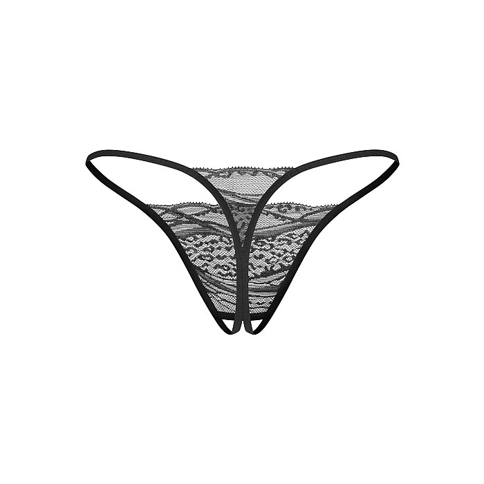 Набір трусиків з доступом Obsessive Bianca 2-pack crotchless thong 2XL/3XL