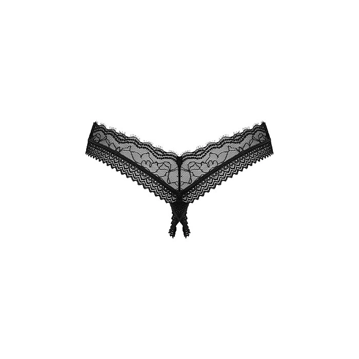 Трусики Obsessive Medilla crotchless thong XL/2XL