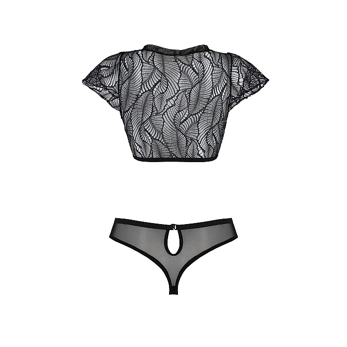 Комплект Passion LEAFA BIKINI black XXL/XXXL - ECO Passion