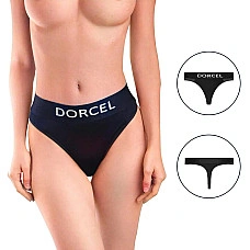 Трусики с карманом для вибратора Dorcel PANTY LOVER XXL
