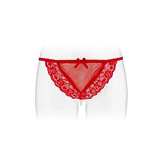 Трусики-стрінги з перлинною ниткою Fashion Secret KATIA Red