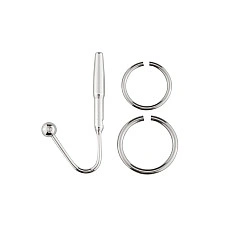Уретральний стимулятор Sinner Gear Unbendable – Sperm Stopper Hollow Ring, 1 кільце