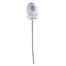 Уретральний зонд LOCKINK SEVANDA Vibrating & E-stim Metal Urethral Sounding - White