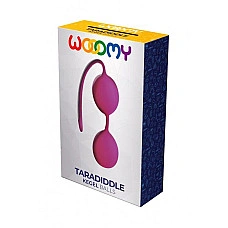 Вагинальные шарики Wooomy Taradiddle Kegel Ball, диаметр 3,5 см, масса 54 г
