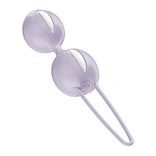 Вагинальные шарики Fun Factory SMARTBALLS DUO Purple, 2 шт, диаметр 3,2 и 3,6 см