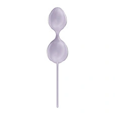 Вагинальные шарики Fun Factory SMARTBALLS DUO Purple, 2 шт, диаметр 3,2 и 3,6 см