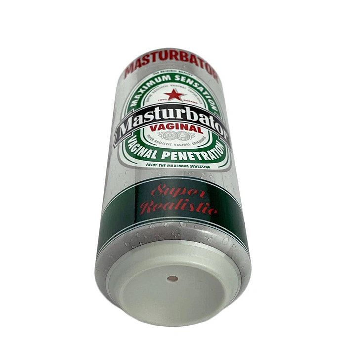 Мастурбатор-вагина Alive Heineken Vagina II в виде банки пива, реалистичный