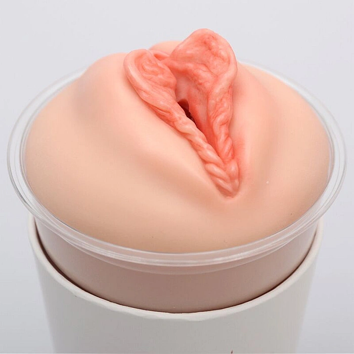 Мастурбатор-вагина Naked Factory Cup Sleeve V–4, сквозной