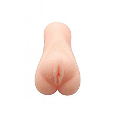 Мастурбатор-вагіна Wooomy Squeeezy Masturbator Vagina, м’які відкриті губи, 13,2х5,4 см