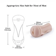 Мастурбатор з вібрацією Hismith Masturbation Cup