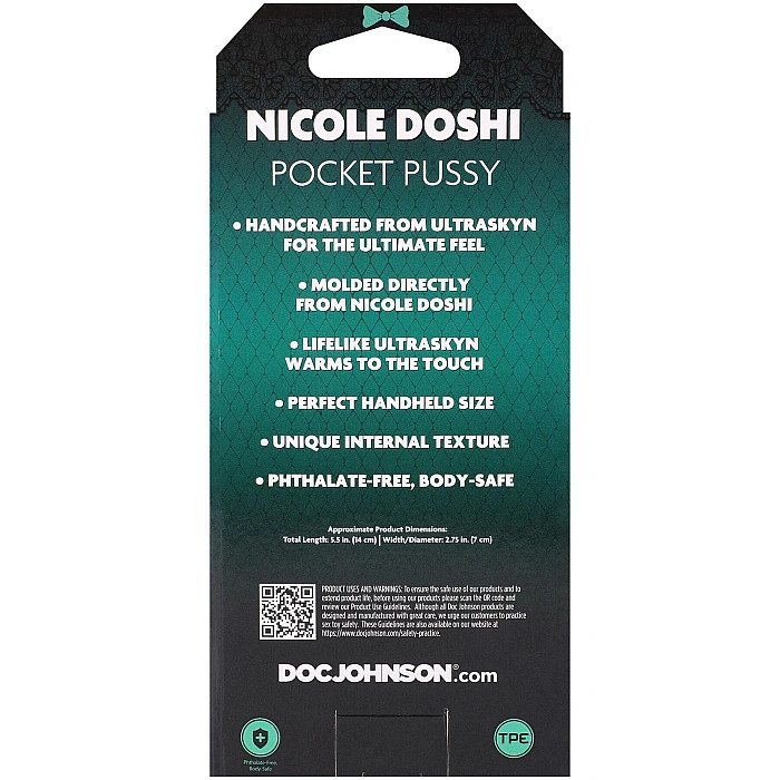 Мастурбатор Doc Johnson Nicole Doshi