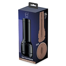 Мастурбатор-вагіна Kiiroo Feel Stroker Mid Brown для секс-машини Kiiroo Keon