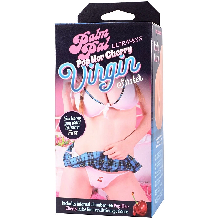Мастурбатор Doc Johnson Palm Pal Virgin Stroker with Pop Her Cherry Juice