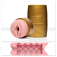 Мастурбатор Fleshlight Quickshot STU, компактный, со слепка вульвы и ануса