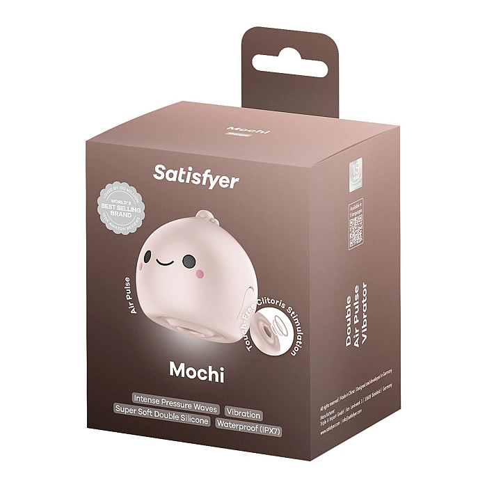 Вакуумный клиторальный стимулятор Satisfyer Mochi Beige