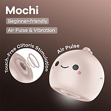 Вакуумный клиторальный стимулятор Satisfyer Mochi Beige