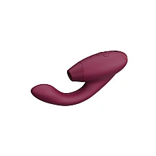 Двойной вакуумный клиторальный стимулятор Womanizer Duo 2 - Bordeaux, независимые моторы