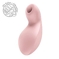 Вакуумный стимулятор Fun Factory Luna Soft Pink