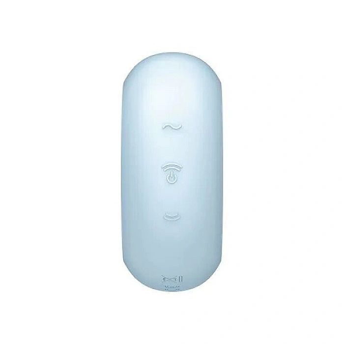 Вакуумный стимулятор с вибрацией Satisfyer Pro To Go 3 Blue