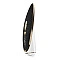 Люксовый вакуумный стимулятор Satisfyer Luxury Haute Couture Black со вставкой из кожи