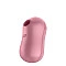 Вакуумный стимулятор с вибрацией Satisfyer Cotton Candy Light Red