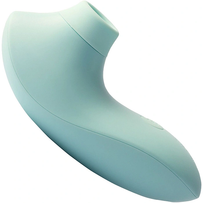 Вакуумный стимулятор Svakom Pulse Lite Neo Seafoam Blue, управляется со смартфона