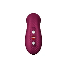 Вакуумный стимулятор Fun Factory Desire Wine Red, 11 режимов работы, перезаряжаемый