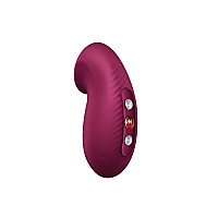 Вакуумный стимулятор Fun Factory Desire Wine Red, 11 режимов работы, перезаряжаемый